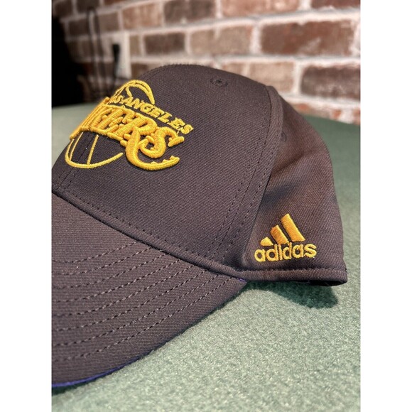 NBA Los Angeles Lakers Adidas Special Edition 16x World Champions RARE Hat Cap - Picture 7 of 9